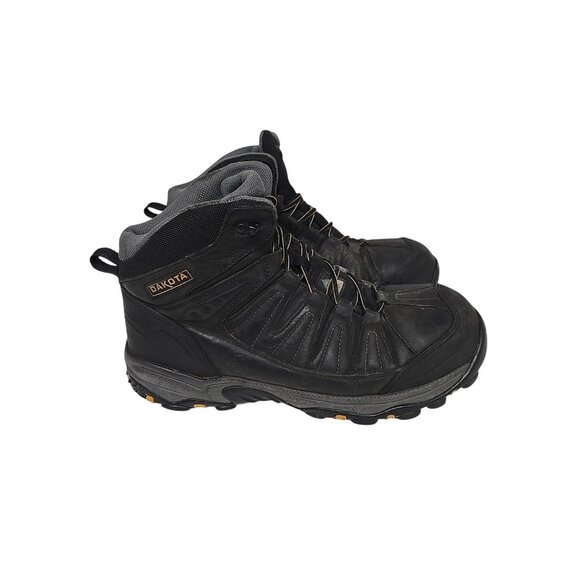 Dakota Men's 6" 2301 Aluminum Toe Comp. Plate WP Work Boots Black Size 12W/L - Picture 2 of 7